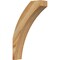 Ekena Millwork 4"W x 14"D x 22"H Thorton Rough Sawn Knee Brace, Western Red Cedar BRC04X14X22THR00RWR - alternate 1